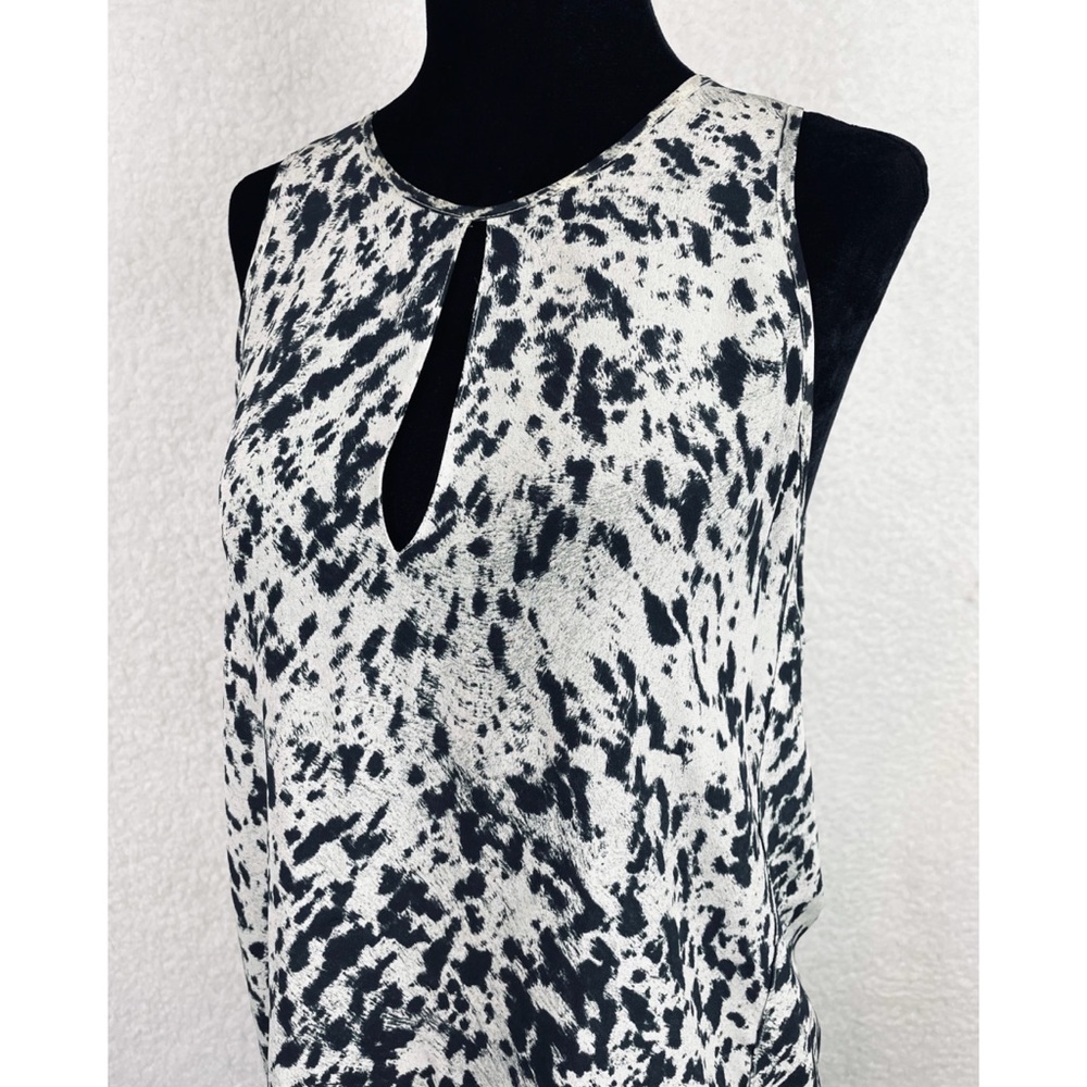 3.1 PHILLIP LIM • Silk Animal Print Keyhole Sleeveless Mini Dress, 2 - Picture 12 of 16